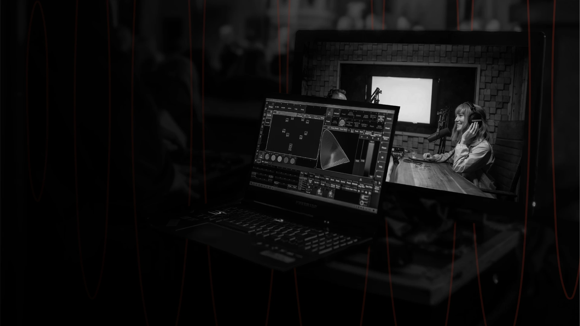 Professional Video Editing Workstation